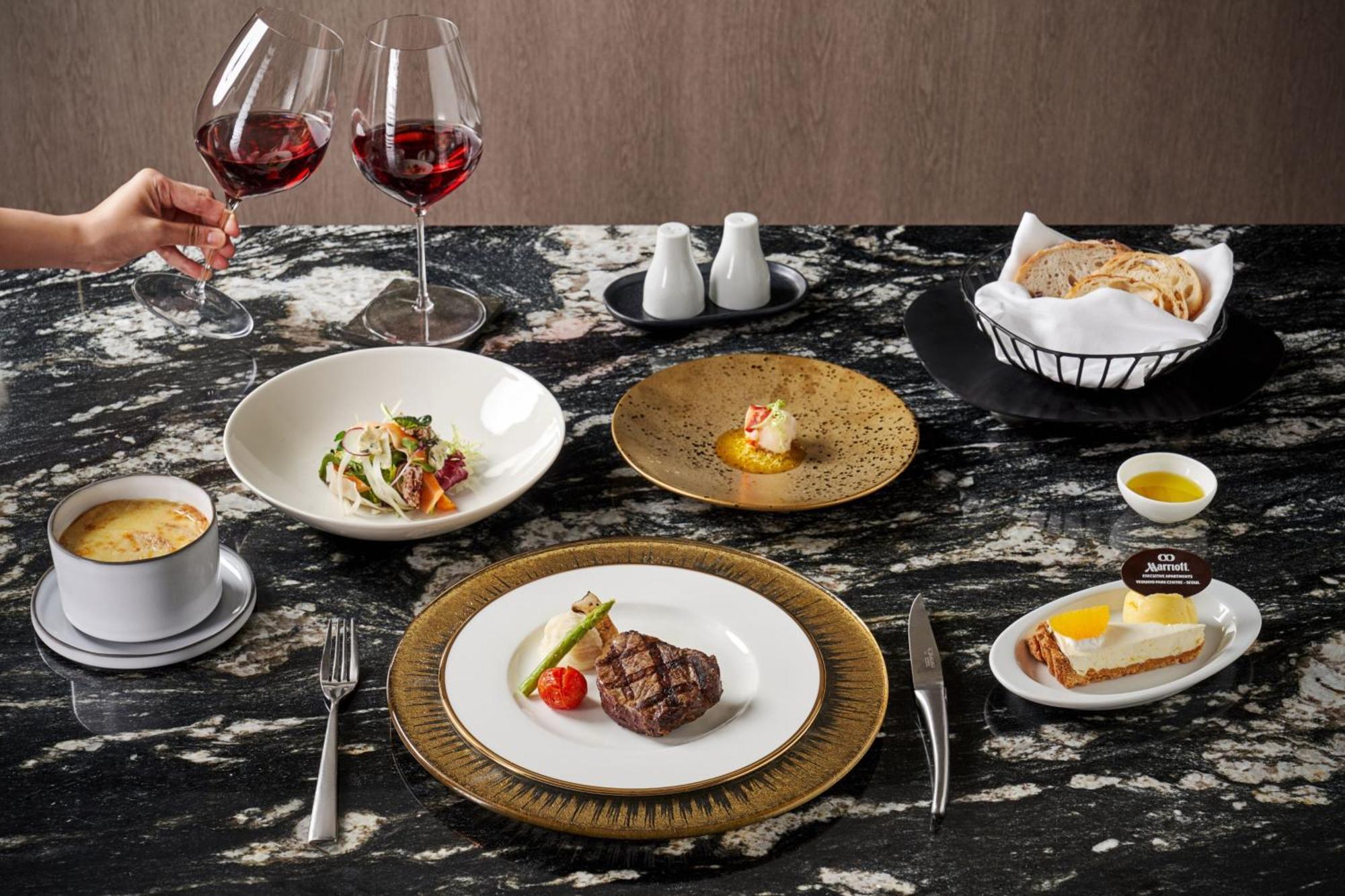 Marriott Executive Apartment Сеул Экстерьер фото