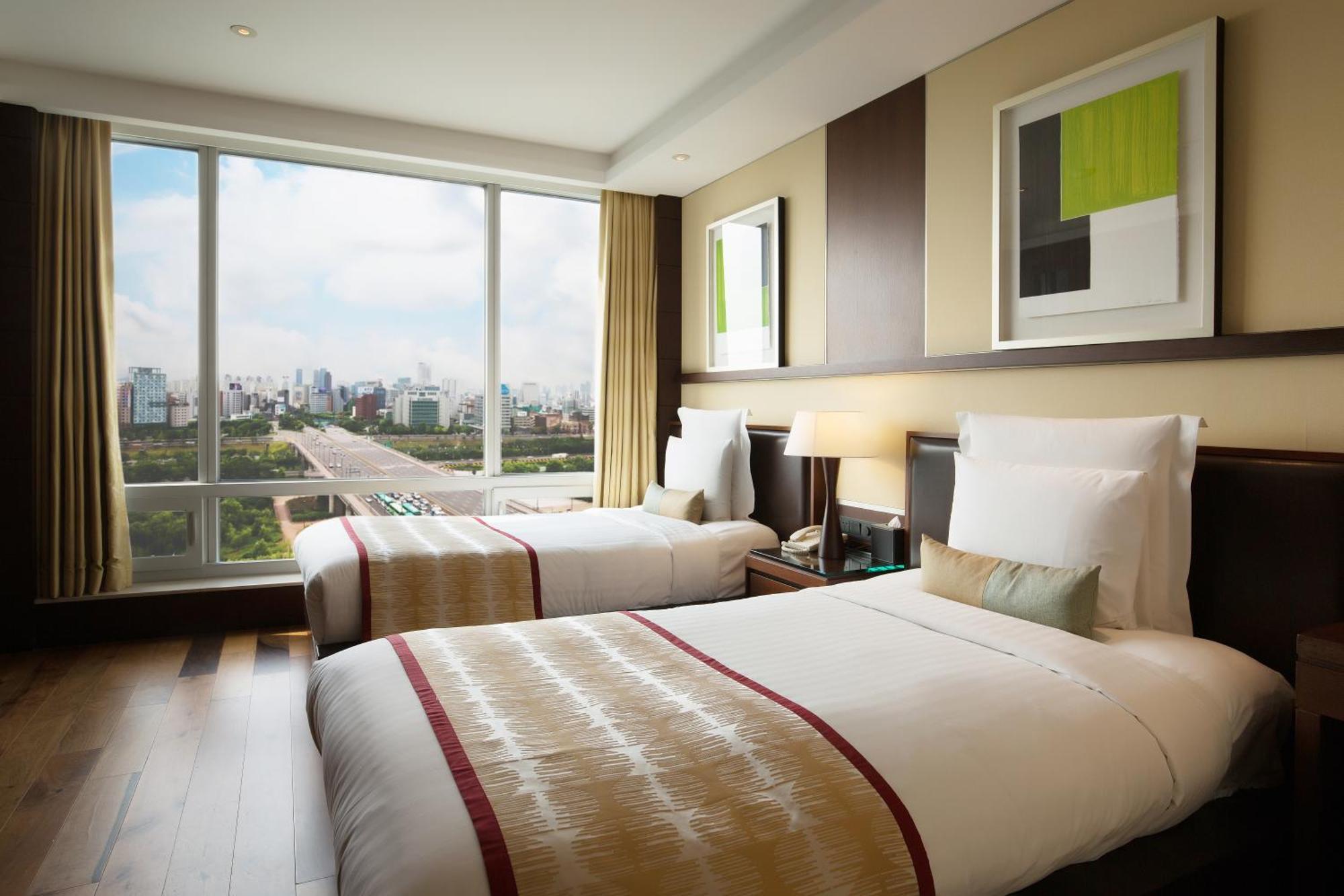 Marriott Executive Apartment Сеул Экстерьер фото