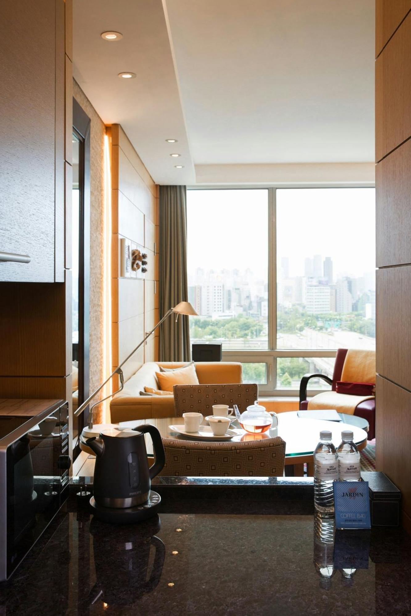 Marriott Executive Apartment Сеул Экстерьер фото
